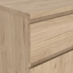 Comodino 1 cassetto rovere 40x40x70h cm - Delfini