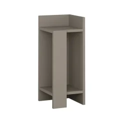 Comodino classico tortora 25x27x60h cm - Germana