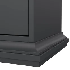 Comodino in legno grigio 50x39x72h cm - Antenati