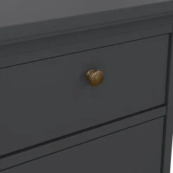 Comodino in legno grigio 50x39x72h cm - Antenati