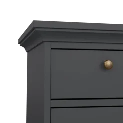 Comodino in legno grigio 50x39x72h cm - Antenati