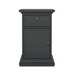 Comodino in legno grigio 50x39x72h cm - Antenati