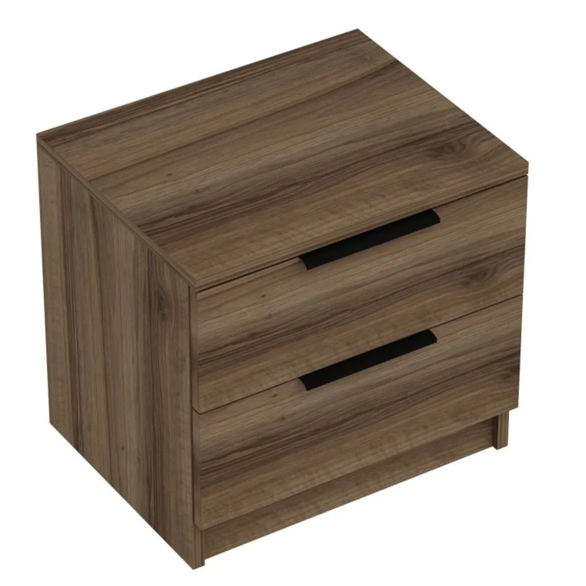 Comodino in legno noce 50x47x40h cm - Iune