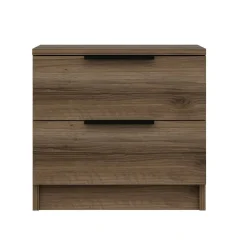 Comodino in legno noce 50x47x40h cm - Iune