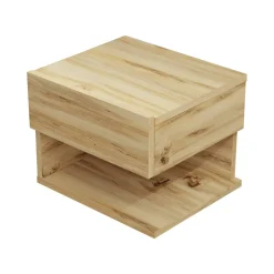 Comodino in legno quercia 40x31x35h cm - Gerardo