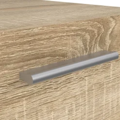Comodino in legno quercia 40x40x42h cm - Apolla
