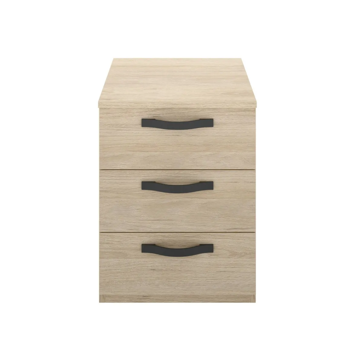 Comodino in legno rovere 50x40x49h cm - Azar