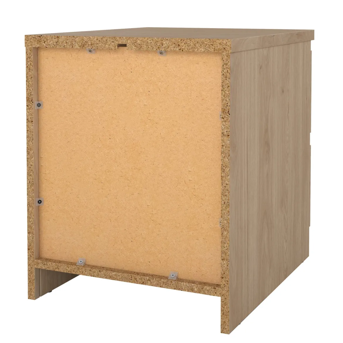 Comodino in legno rovere 50x40x49h cm - Azar