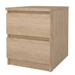 Comodino in legno rovere 50x40x49h cm - Azar