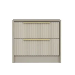 Comodino moderno cemento 53x45x45h cm - Moke
