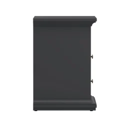 Comodino moderno grigio 43x40x58h cm - Alichin