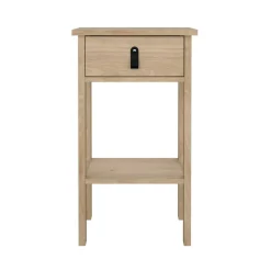 Comodino moderno rovere 43x40x59h cm - Jean
