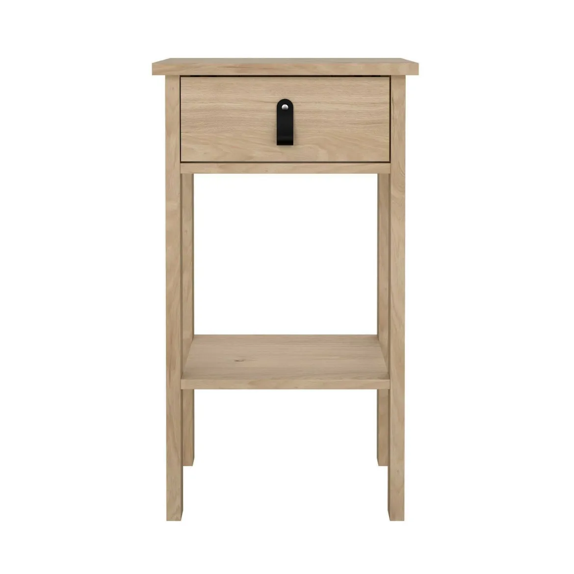 Comodino moderno rovere 43x40x59h cm - Jean