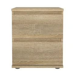Comodino 1 ripiano quercia 40x34x48h cm - Albregio