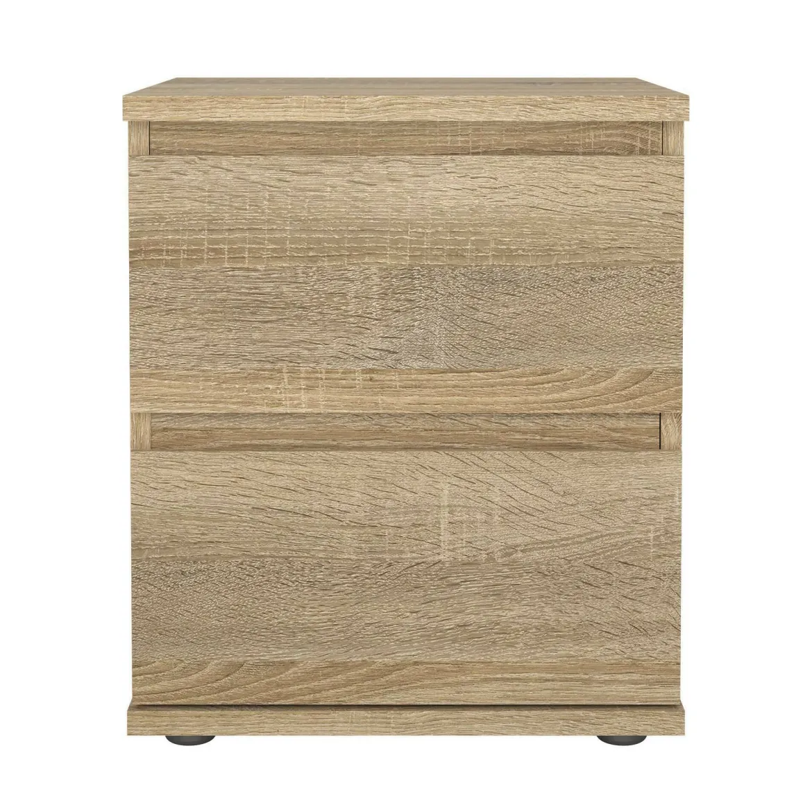 Comodino 1 ripiano quercia 40x34x48h cm - Albregio