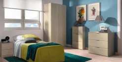 Comodino 1 ripiano rovere 40x40x42h cm - Argelato