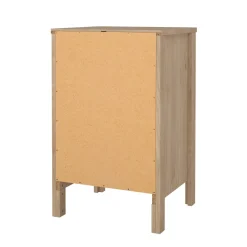 Comodino 1 ripiano rovere 50x34x46h cm - Banyan
