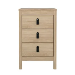 Comodino 1 ripiano rovere 50x34x46h cm - Banyan