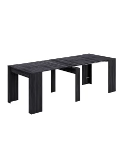 Consolle allungabile Diluna, 51/237x90h78 cm, Grigio Cenere