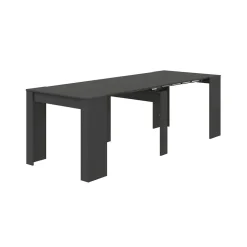 Consolle allungabile elegante 4-10 posti antracite - Abicitren