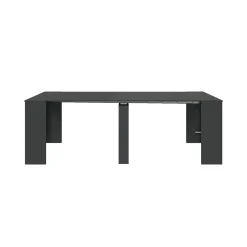 Consolle allungabile elegante 4-10 posti antracite - Abicitren