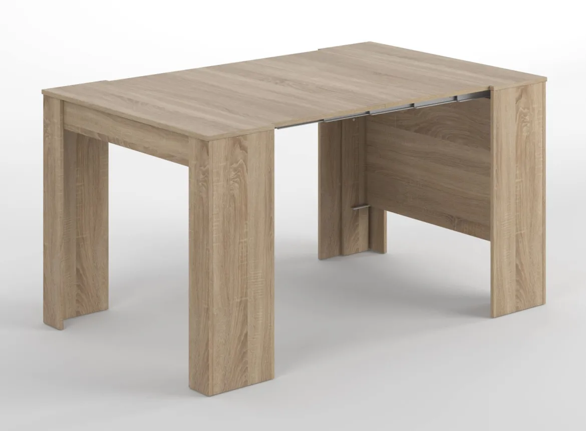 Consolle allungabile legno 4-10 posti rovere - Abicitren