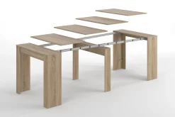 Consolle allungabile legno 4-10 posti rovere - Abicitren