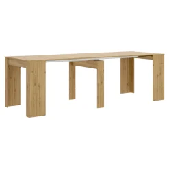 Consolle estensibile 4-12 posti rovere nodi - Alej