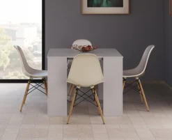 Consolle estensibile sala da pranzo 4-10 posti bianco lucido - Abicitren