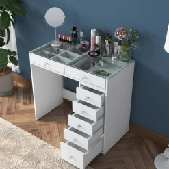 Consolle salvaspazio 90x44x79h cm bianco - Sulmona