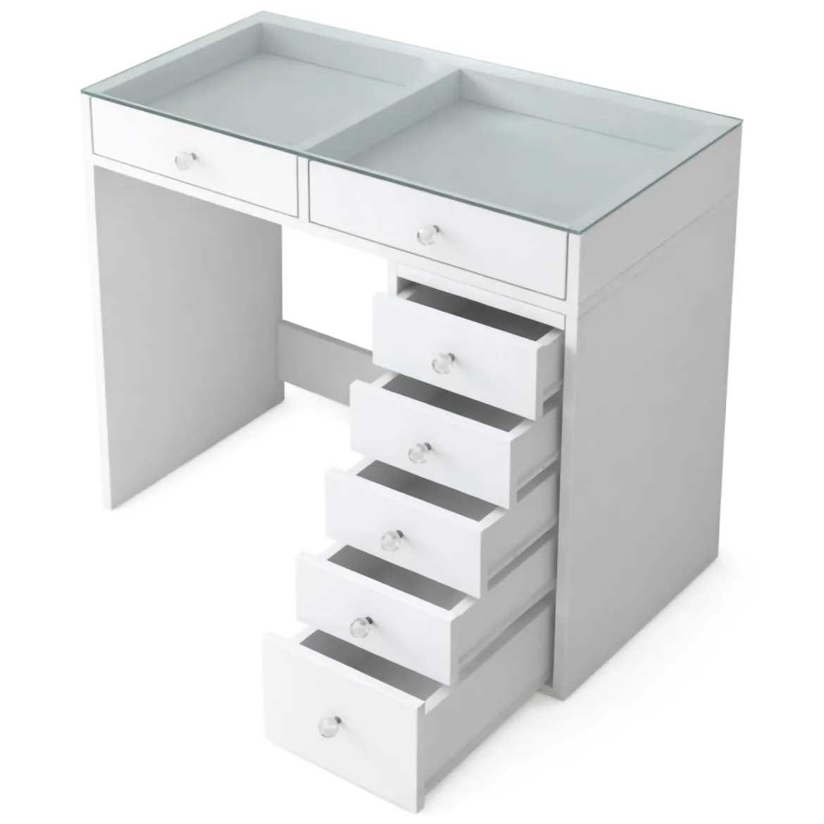 Consolle salvaspazio 90x44x79h cm bianco - Sulmona
