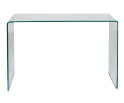 Consolle Trasparente Ripiani 100x33x75h cm, Vani - Cavedine