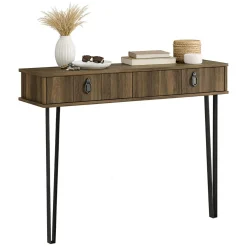 Consolle 120x36x90h cm noce - Erick