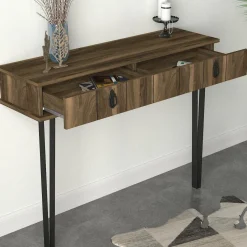 Consolle 120x36x90h cm noce - Erick