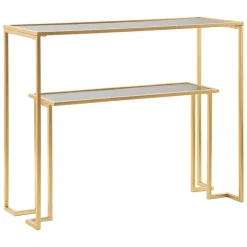 Consolle 100x35x80h cm oro - Jackson