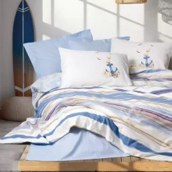 Copripiumino matrimoniale Austintown, 260x220 cm, Misura copricuscini: 50x80 cm