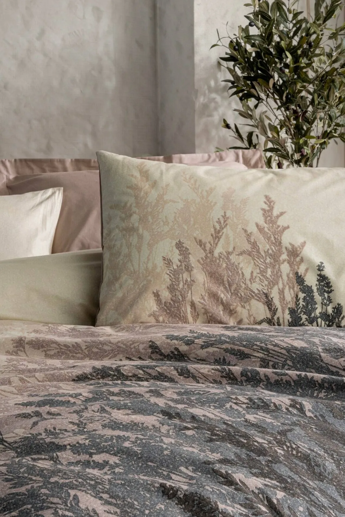 Copripiumino matrimoniale Cortland, 260x220 cm, Misura copricuscini: 50x80 cm