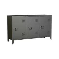 Credenza ardesia 120x40x73h cm 3 ante - Cocullo