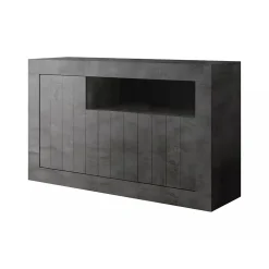 Credenza ardesia 138x42x86h cm 3 ante - Dolphin