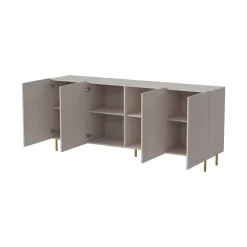 Credenza beige 200x42x82h cm 4 ante - Londa