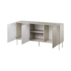 Credenza beige 150x42x75h cm 3 ante - Spirano