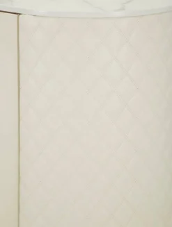 Credenza bianca e oro 120x40x85h cm 2 ante e 4 cassetti - Grotte