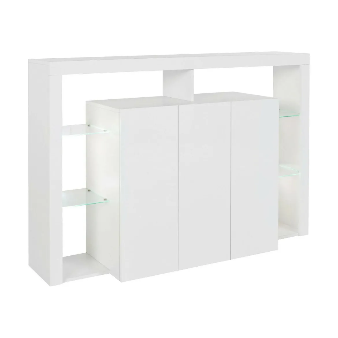 Credenza bianca 150x40x100h cm 3 ante - Bagnasco