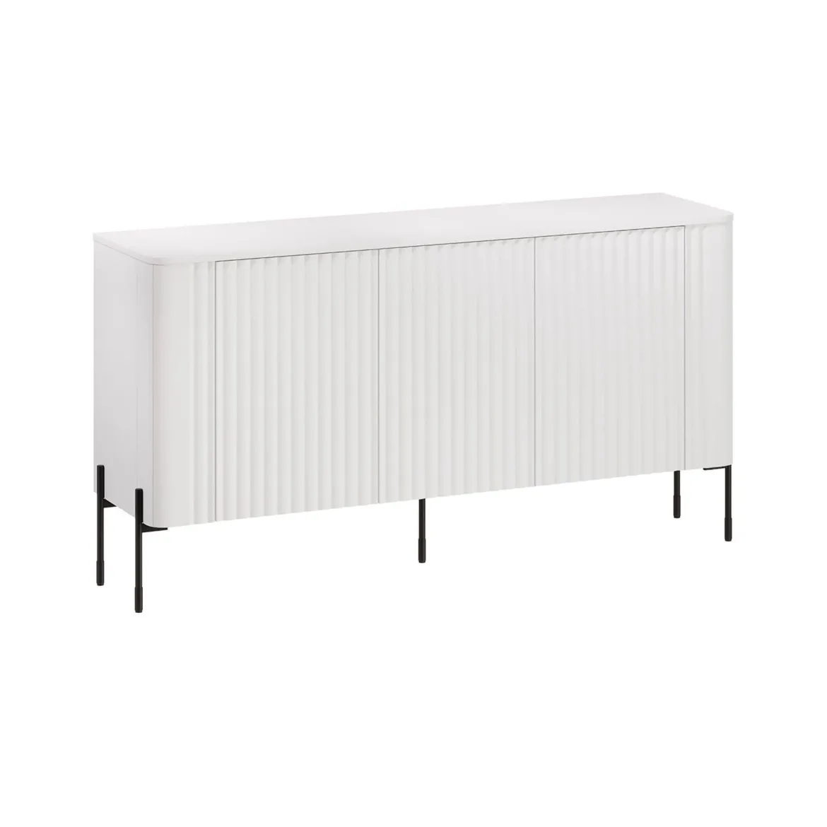 Credenza bianca 150x39x80h cm 3 ante - Susegana