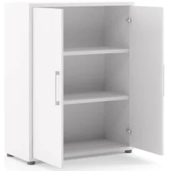 Credenza bianca 89x40x113h cm 2 ante - Warszawa