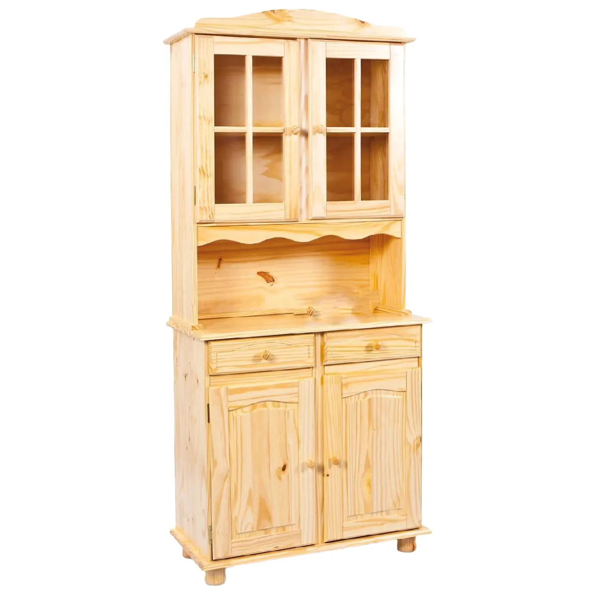 Credenza Marrone Quercia un Cassetto 2 Ripiani 88x32x198h cm, Apertura Battente, Scorrevole - Quadri