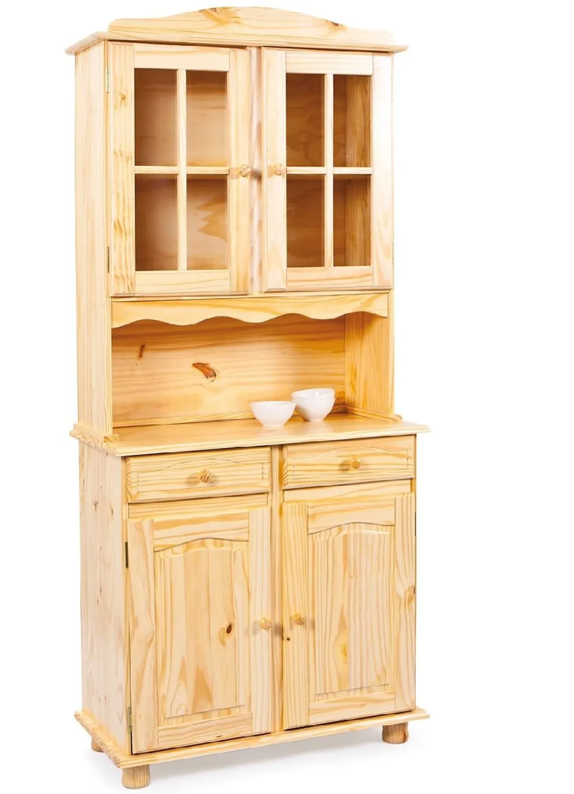 Credenza Marrone Quercia un Cassetto 2 Ripiani 88x32x198h cm, Apertura Battente, Scorrevole - Quadri