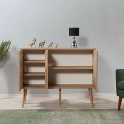 Credenza mosaico 120x36x90h cm 3 ante - Arzumia