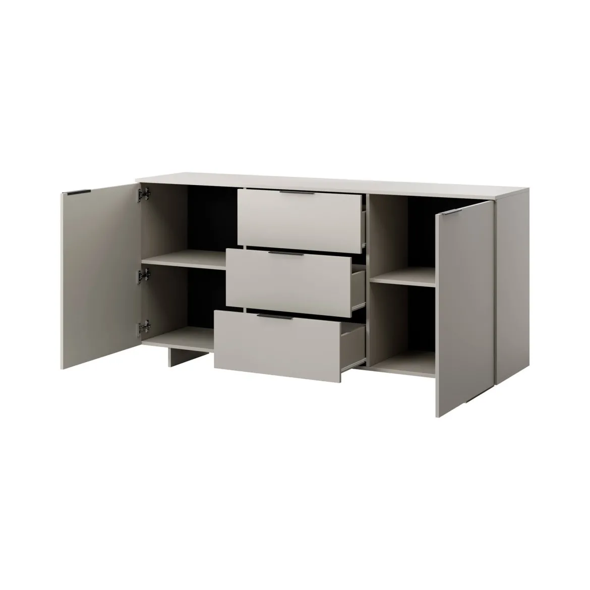 Credenza Neive, 180x42 h90 cm, Beige