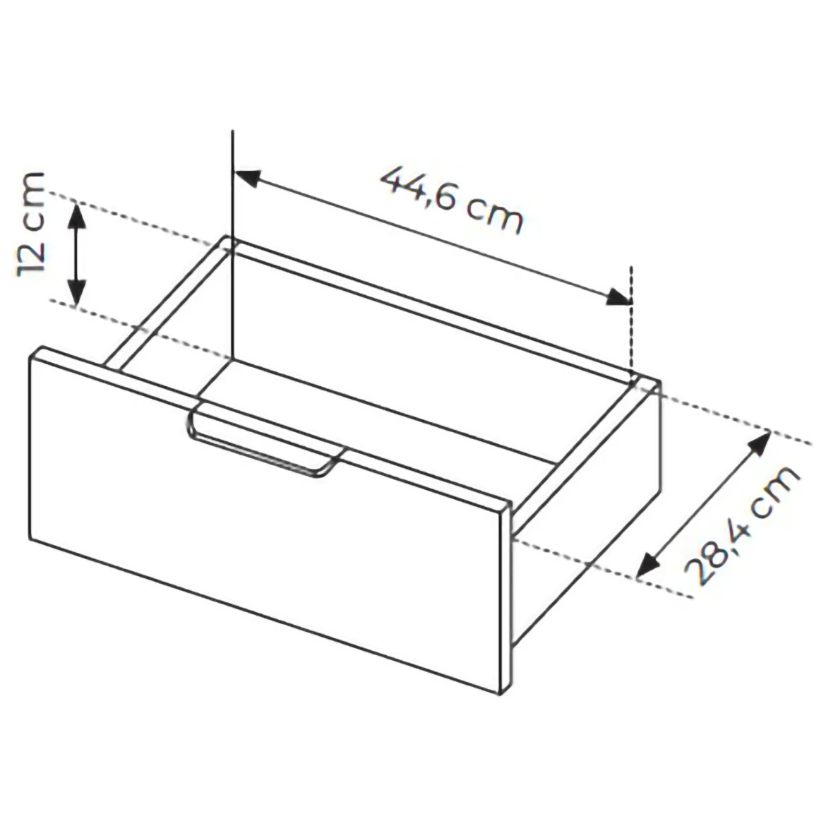 Credenza Nero oro 2 Cassetti 3 Ripiani 153x40x81h cm, Apertura Battente, Scorrevole - Hametesi